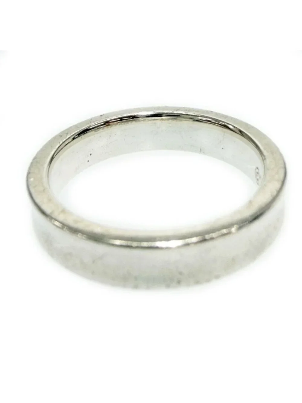 Tiffany & Co Silver 1837 Narrow Ring